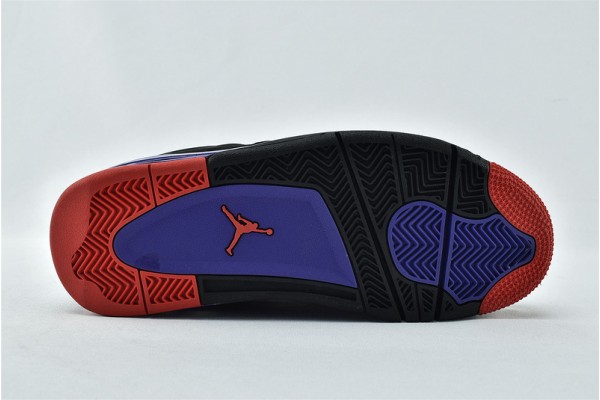Air Jordan 4 Raptors Black Red Court Purple Mens Shoes aq3816 065 Air Jordan 4 Raptors Black Red Court Purple Mens Shoes aq3816 065