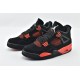 Air Jordan 4 Red Thunder Black Mens Shoes CT8527 016 Air Jordan 4 Red Thunder Black Mens Shoes CT8527 016