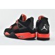 Air Jordan 4 Red Thunder Black Mens Shoes CT8527 016 Air Jordan 4 Red Thunder Black Mens Shoes CT8527 016