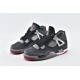 Air Jordan 4 Retro Black Grey Womens And Mens AJ4 Running Shoes AQ9129 019 Air Jordan 4 Retro Black Grey Womens And Mens AJ4 Running Shoes AQ9129 019