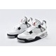 Air Jordan 4 Retro Cement White Grey Black Aj4 Mens Shoes 308497 103 Air Jordan 4 Retro Cement White Grey Black Aj4 Mens Shoes 308497 103
