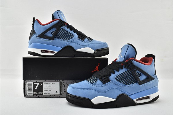 Air Jordan 4 Retro Travis Scott Cactus Jack AJ4 Mens Shoes 308497 406 Air Jordan 4 Retro Travis Scott Cactus Jack AJ4 Mens Shoes 308497 406