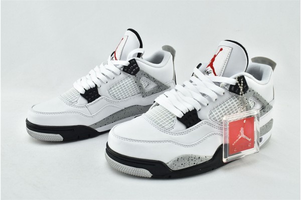Air Jordan 4 Retro White Cement Mens Aj4 Shoes 840606 192 Air Jordan 4 Retro White Cement Mens Aj4 Shoes 840606 192