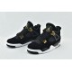 Air Jordan 4 Royalty Womens And Mens Black Gold Shoes 308497 032 Air Jordan 4 Royalty Womens And Mens Black Gold Shoes 308497 032