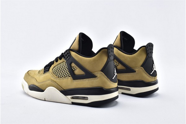 Air Jordan 4 Womens And Mens Mushroom Black Fossil Pale Ivory Aj4 Shoes AQ9129 200 Air Jordan 4 Womens And Mens Mushroom Black Fossil Pale Ivory Aj4 Shoes AQ9129 200