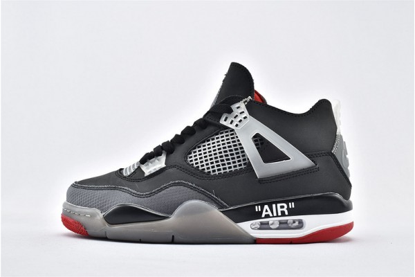 Air Jordan 4 Retro Black Grey Womens And Mens AJ4 Running Shoes AQ9129 019 Air Jordan 4 Retro Black Grey Womens And Mens AJ4 Running Shoes AQ9129 019