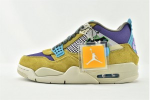Air Jordan 4 Retro SP 30th Anniversary Union Desert Moss AJ4 Mens Shoes DJ5718 300 