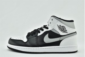 Air Jordan 1 Mid White Shadow Alters An OG Colorway 554724 073 Womens And Mens Shoes  
