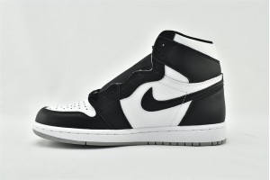 Air Jordan 1 Retro High OG Black White 555088 010 Womens And Mens Shoes  