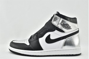 Air Jordan 1 Retro High Og Silver Toe Cd0461 001 Womens And Mens Shoes  