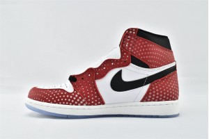 Air Jordan 1 Retro High OG Spider Origin Story 555088 602 Womens And Mens Shoes  