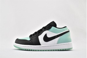 Air Jordan 1 Retro Low Emerald Blue CZ3572 104 Womens And Mens Shoes  