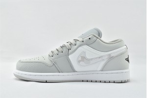 Air Jordan 1 Retro Low White Camo DC9036 100 Womens And Mens Shoes  