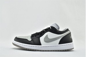 Nike Air Jordan 1 Low Smoke Grey 553558 039 Womens And Mens Shoes  