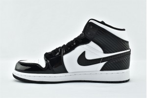 Nike Air Jordan 1 Mid All Star 2021 Black White DD1649 001 Womens And Mens Shoes  
