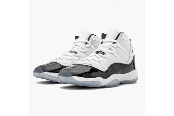 Air Jordan 11 Retro Concord 2018 Women/Men Jordan Sneakers 378038-100