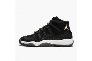 Air Jordan 11 Retro Heiress Black Stingray Women/Men Jordan Sneakers 852625-030