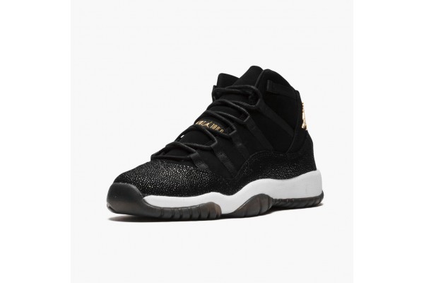 Air Jordan 11 Retro Heiress Black Stingray Women/Men Jordan Sneakers 852625-030