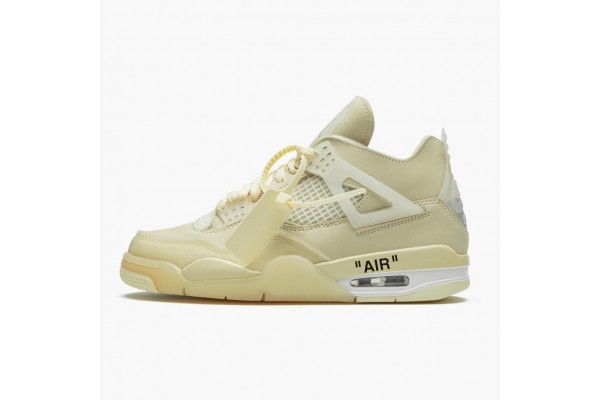 Air Jordan 4 Retro Off-White Sail Women/Men Jordan Sneakers CV9388-100 Air Jordan 4 Retro Off-White Sail Women/Men Jordan Sneakers CV9388-100