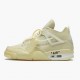 Air Jordan 4 Retro Off-White Sail Women/Men Jordan Sneakers CV9388-100 Air Jordan 4 Retro Off-White Sail Women/Men Jordan Sneakers CV9388-100