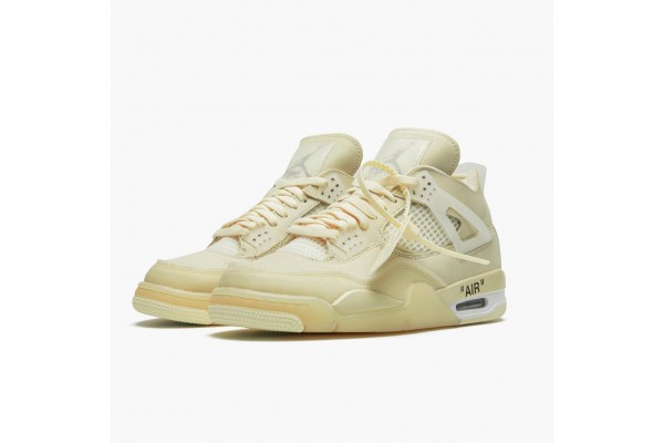 Air Jordan 4 Retro Off-White Sail Women/Men Jordan Sneakers CV9388-100 Air Jordan 4 Retro Off-White Sail Women/Men Jordan Sneakers CV9388-100