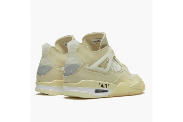Air Jordan 4 Retro Off-White Sail Women/Men Jordan Sneakers CV9388-100 Air Jordan 4 Retro Off-White Sail Women/Men Jordan Sneakers CV9388-100