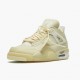 Air Jordan 4 Retro Off-White Sail Women/Men Jordan Sneakers CV9388-100 Air Jordan 4 Retro Off-White Sail Women/Men Jordan Sneakers CV9388-100