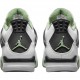 Air Jordan 4 Retro White Oil Green Dark Ash Men Jordan Sneakers AQ9129-103