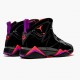 Air Jordan 7 Retro Black Patent Women/Men Jordan Sneakers 313358-006