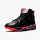 Air Jordan 7 Retro Black Patent Women/Men Jordan Sneakers 313358-006