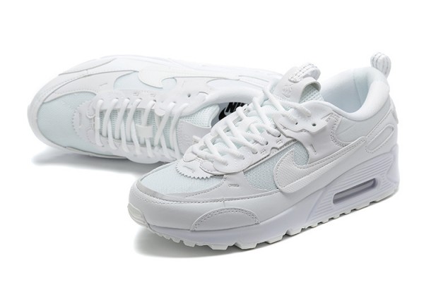 Nike Air Max 90 Futura (W/M) Triple White DM9922-101 Sneakers