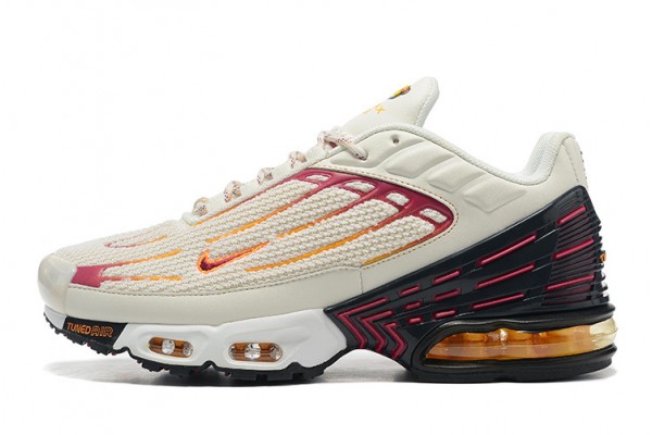 Nike Air Max Plus 3 (M) Beige Red DX2664-001 Sneakers