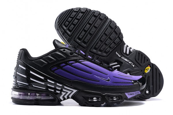 Nike Air Max Plus 3 (M) Black Purple CD7005-100 Sneakers