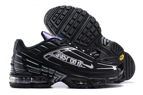 Nike Air Max Plus 3 (M) Black Silver Sneakers
