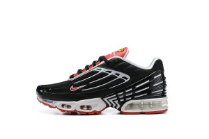 Nike Air Max Plus 3 (M) Black White and Red CJ0601-001 Sneakers