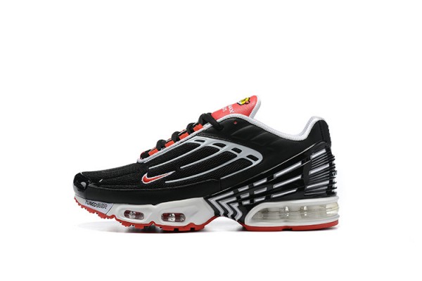 Nike Air Max Plus 3 (M) Black White and Red CJ0601-001 Sneakers