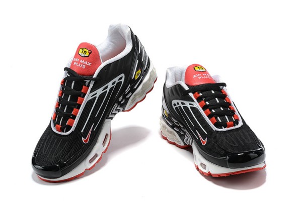 Nike Air Max Plus 3 (M) Black White and Red CJ0601-001 Sneakers