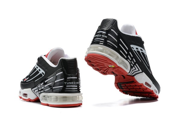 Nike Air Max Plus 3 (M) Black White and Red CJ0601-001 Sneakers