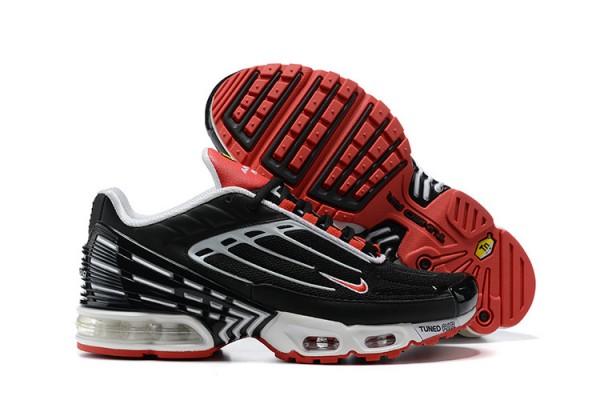 Nike Air Max Plus 3 (M) Black White and Red CJ0601-001 Sneakers