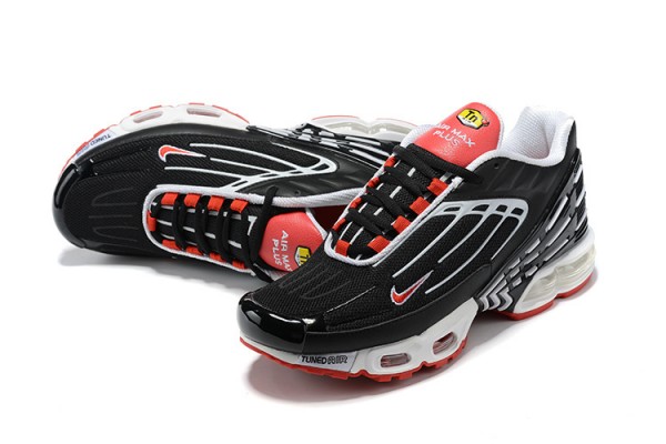 Nike Air Max Plus 3 (M) Black White and Red CJ0601-001 Sneakers