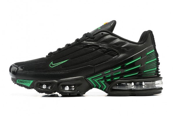 Nike Air Max Plus 3 (M) Black and Green Sneakers