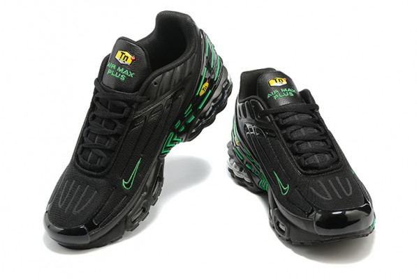 Nike Air Max Plus 3 (M) Black and Green Sneakers