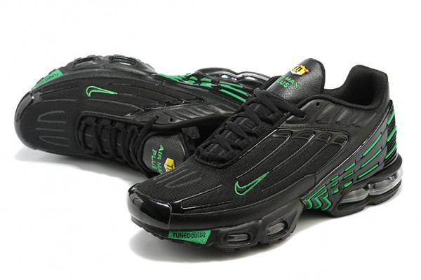Nike Air Max Plus 3 (M) Black and Green Sneakers