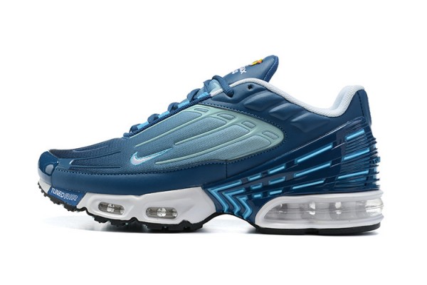 Nike Air Max Plus 3 (M) Blue and White Sneakers
