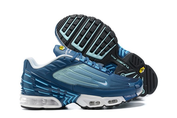 Nike Air Max Plus 3 (M) Blue and White Sneakers