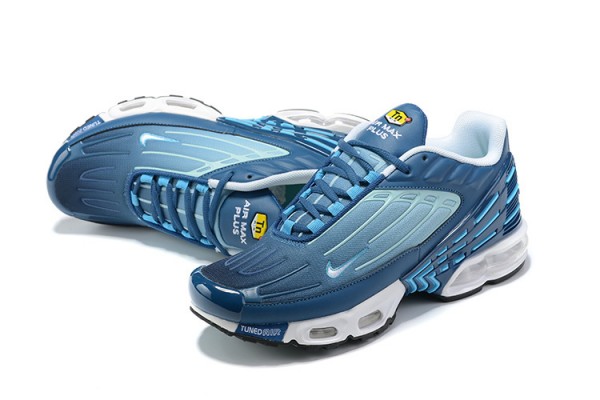 Nike Air Max Plus 3 (M) Blue and White Sneakers