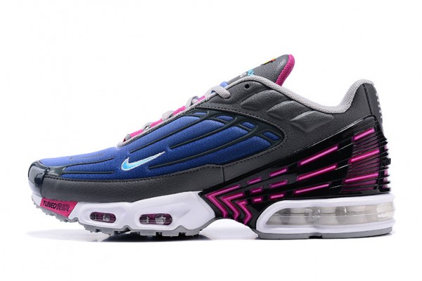 Nike Air Max Plus 3 (M) Grey Blue and Purple Sneakers