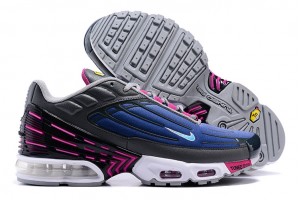 Nike Air Max Plus 3 (M) Grey Blue and Purple Sneakers