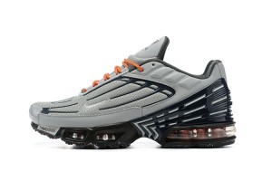 Nike Air Max Plus 3 (M) Grey Orange and Black DM2560-001 Sneakers