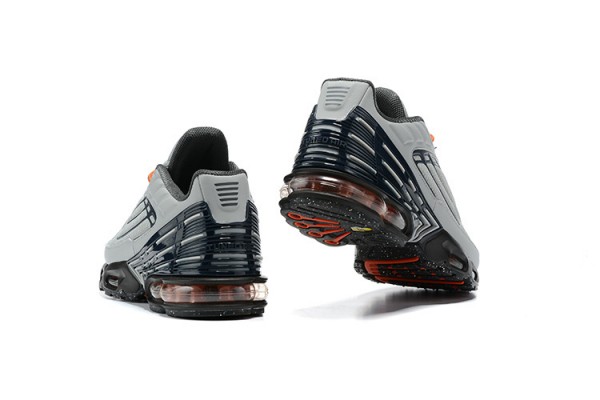 Nike Air Max Plus 3 (M) Grey Orange and Black DM2560-001 Sneakers